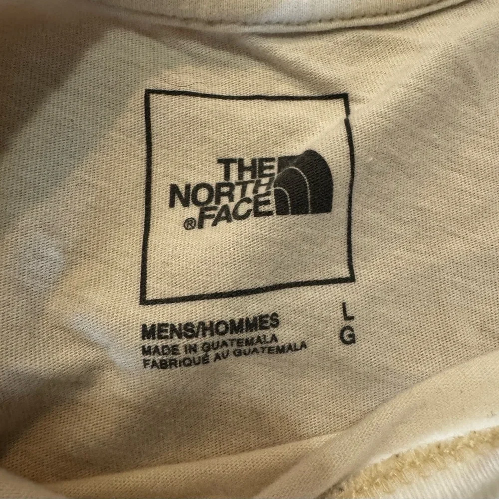 The North Face Shirt Mens L White Nature Lightweight Outdoors T-Shirt Casual TNF